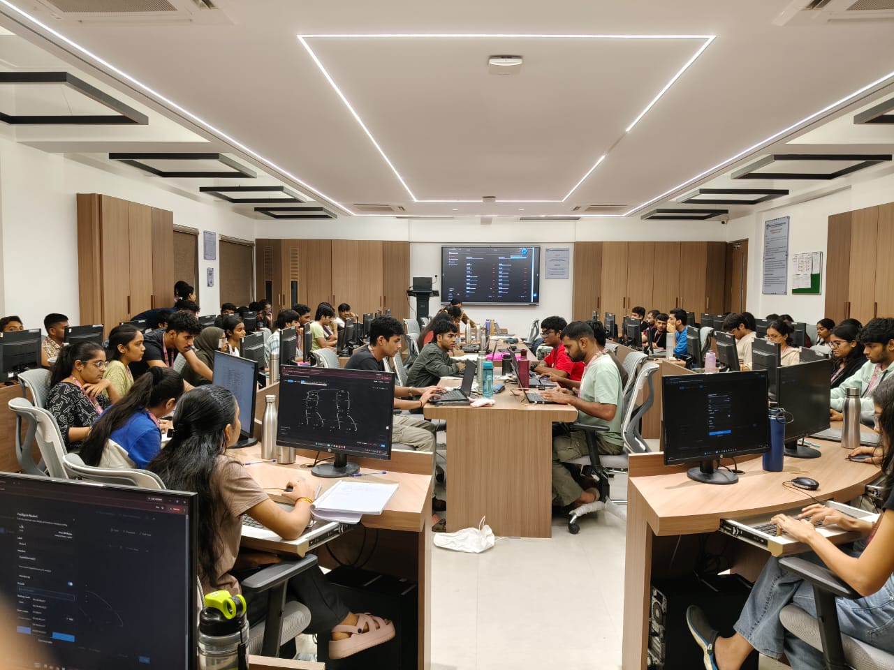 SAKEC cyber security lab during HackTheFort pilot testing